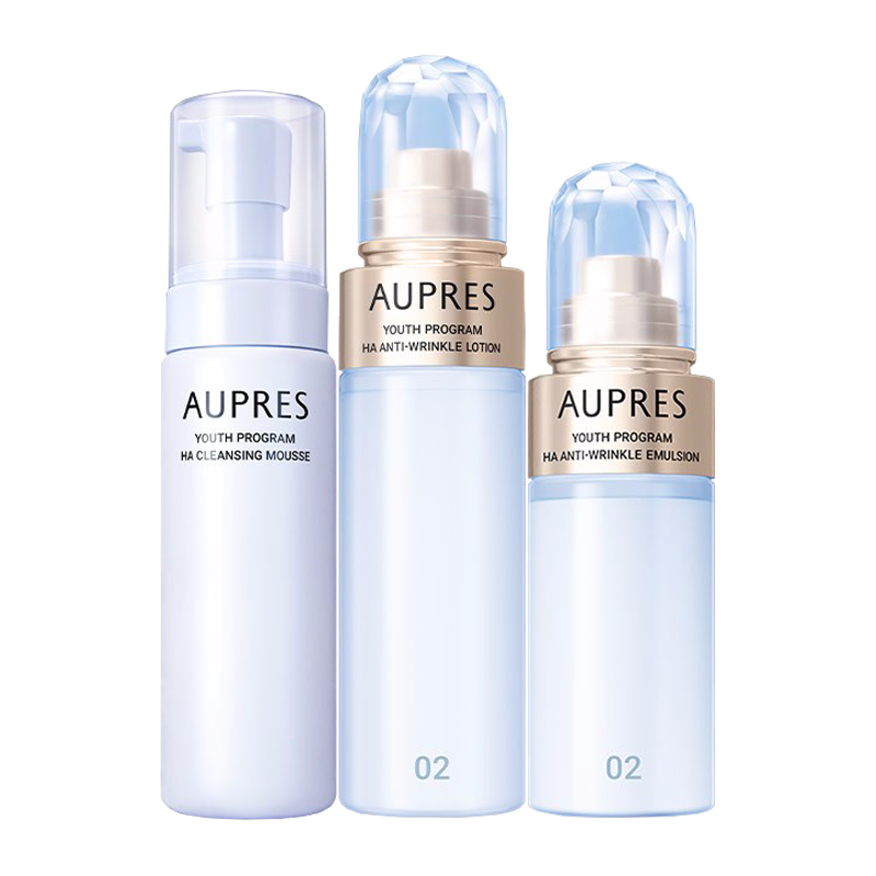 欧珀莱 臻粹轻龄玻尿酸淡纹套装