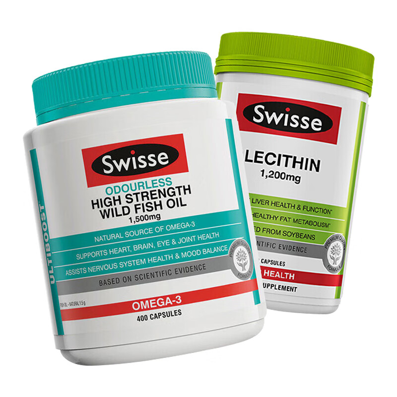 Swisse天然深海鱼油软胶囊