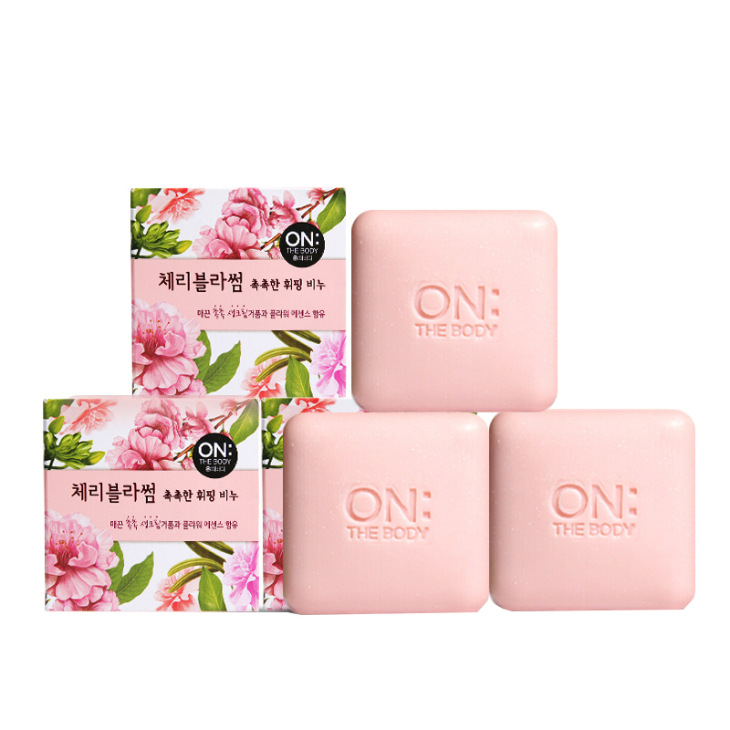 安宝笛 樱花味洁肤香皂