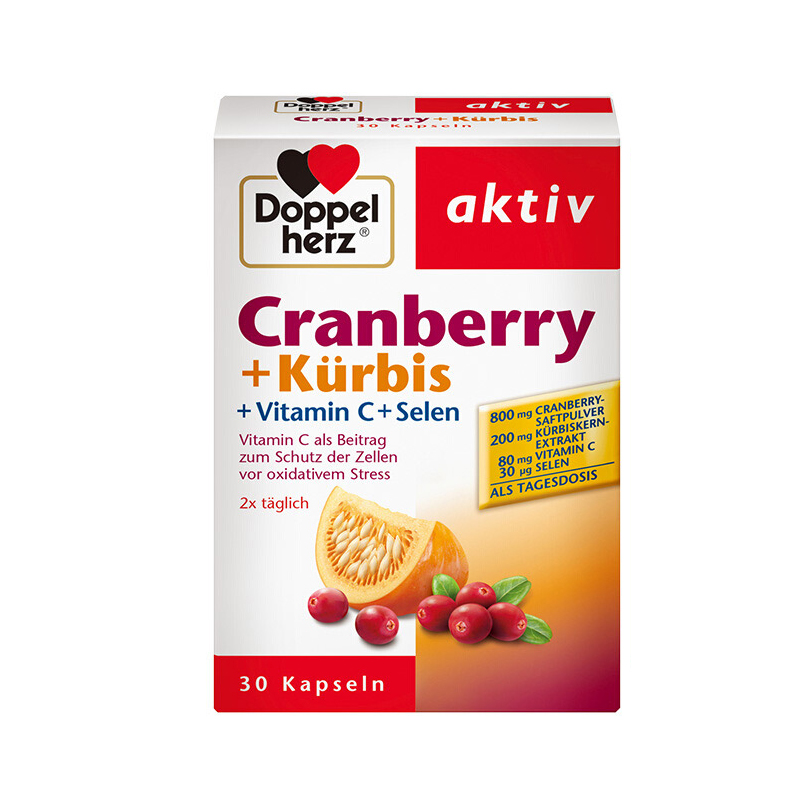 双心 男性 南瓜籽蔓越莓胶囊