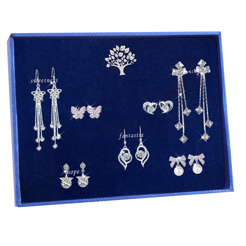 古耐 925银流苏耳饰