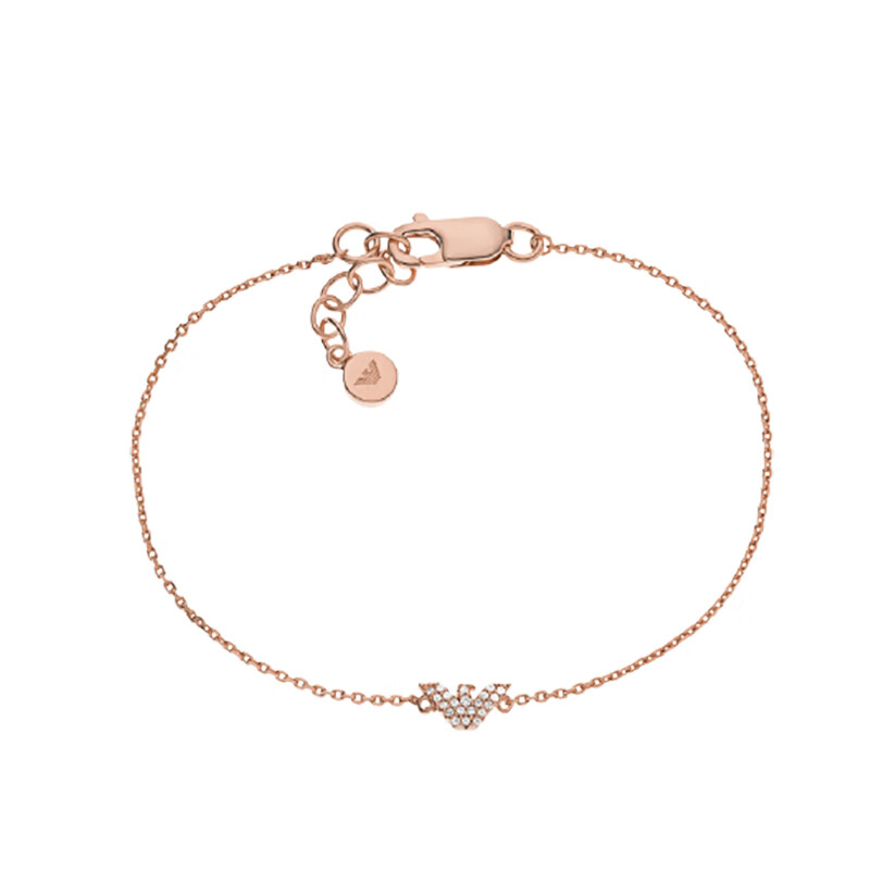 阿玛尼925银镶钻手链