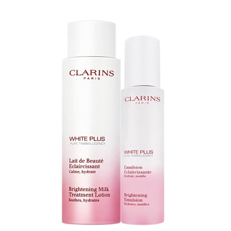 娇韵诗 水乳清透润亮护肤套装