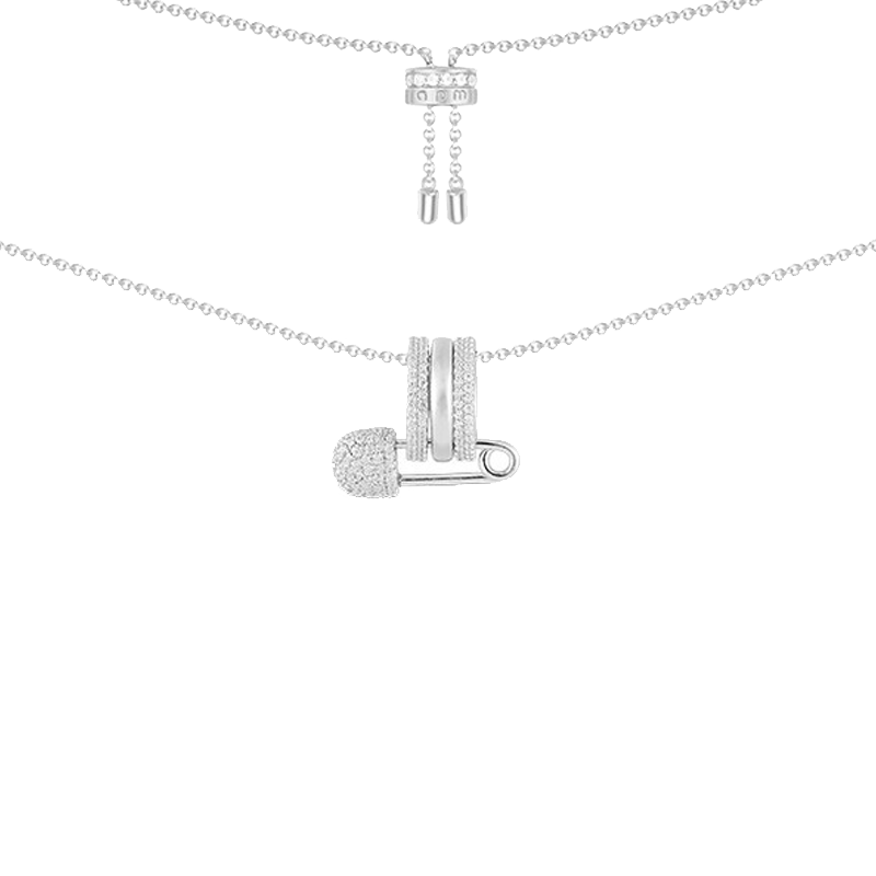 APM 创意别针项链