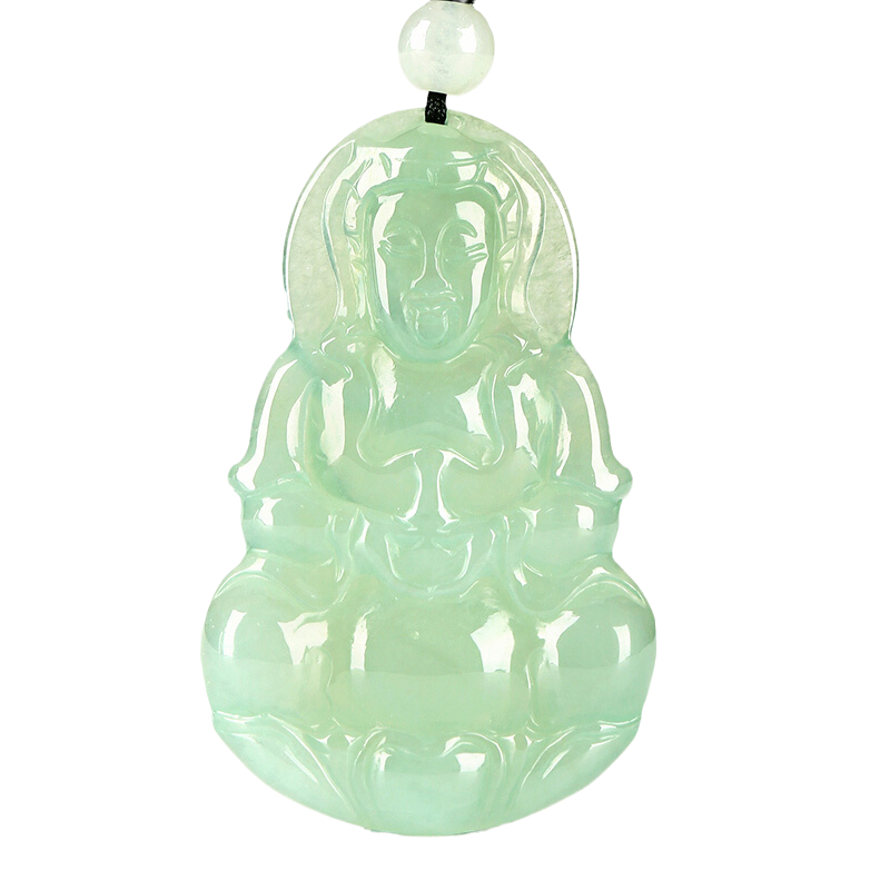 凤禧 观音翡翠吊坠