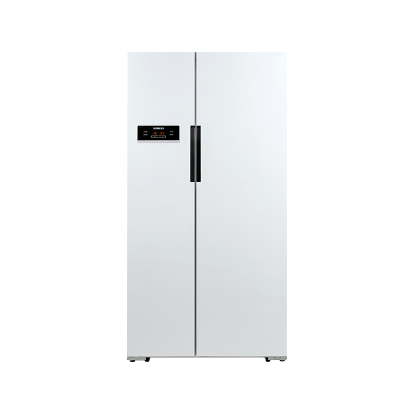 西门子 白色金属面板冰箱
