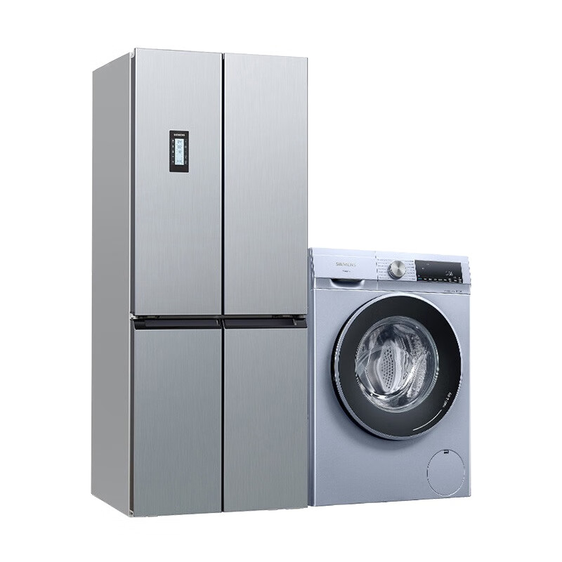 西门子 智能除渍冰箱洗衣机套装