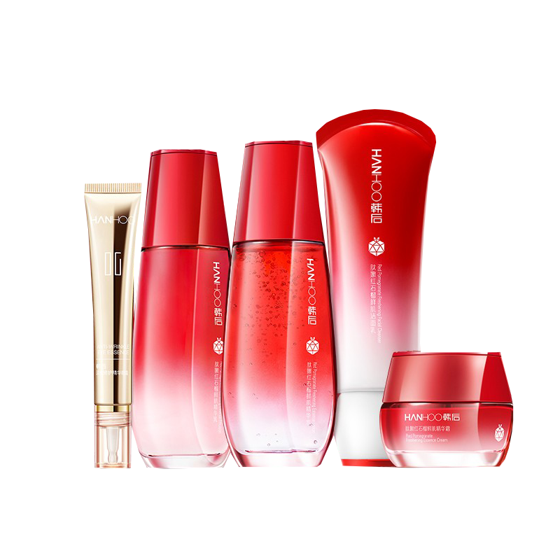 韩后 红石榴排浊紧致套装