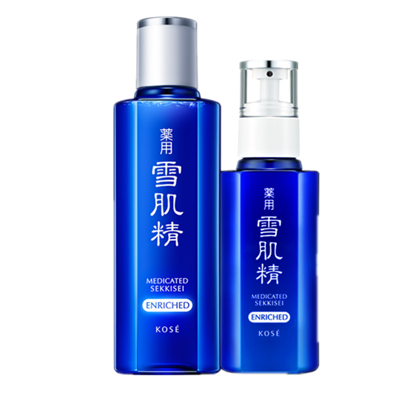 雪肌精 明星盈润控油水乳套装