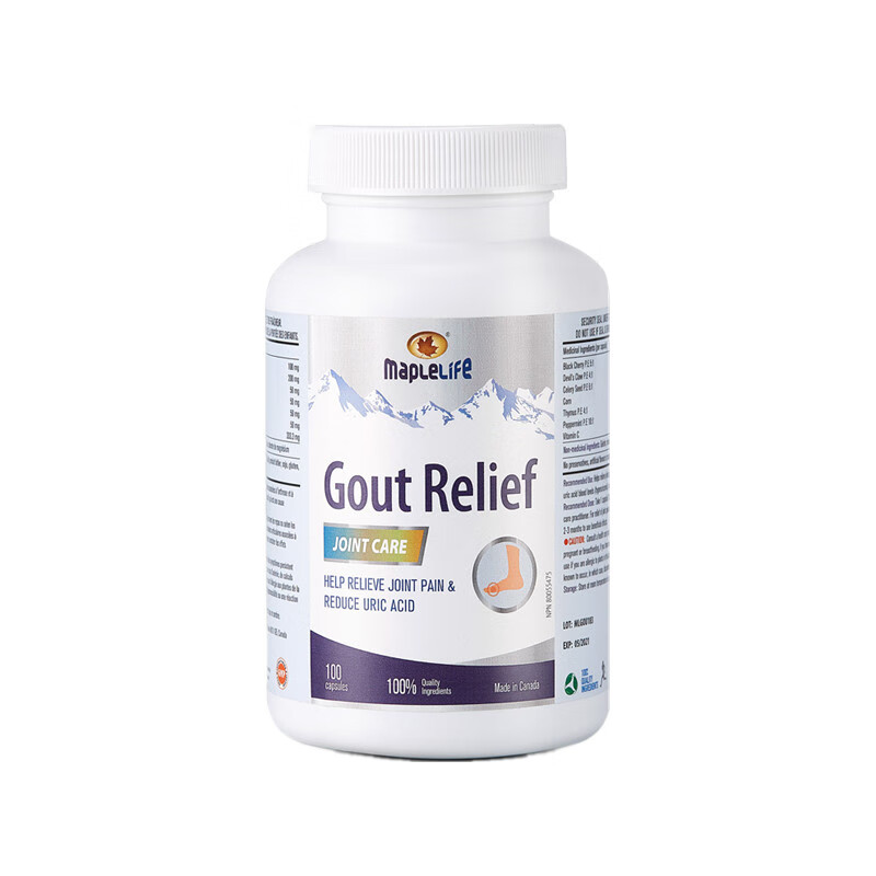 美柏莱 高含量 尿酸风湿胶囊