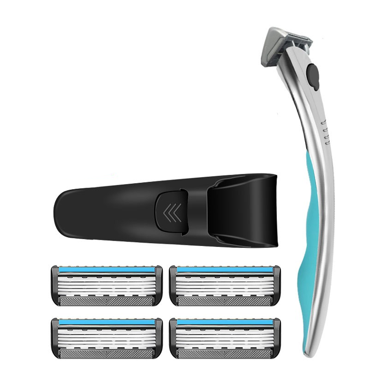 金玺 金属手柄 剃须套装