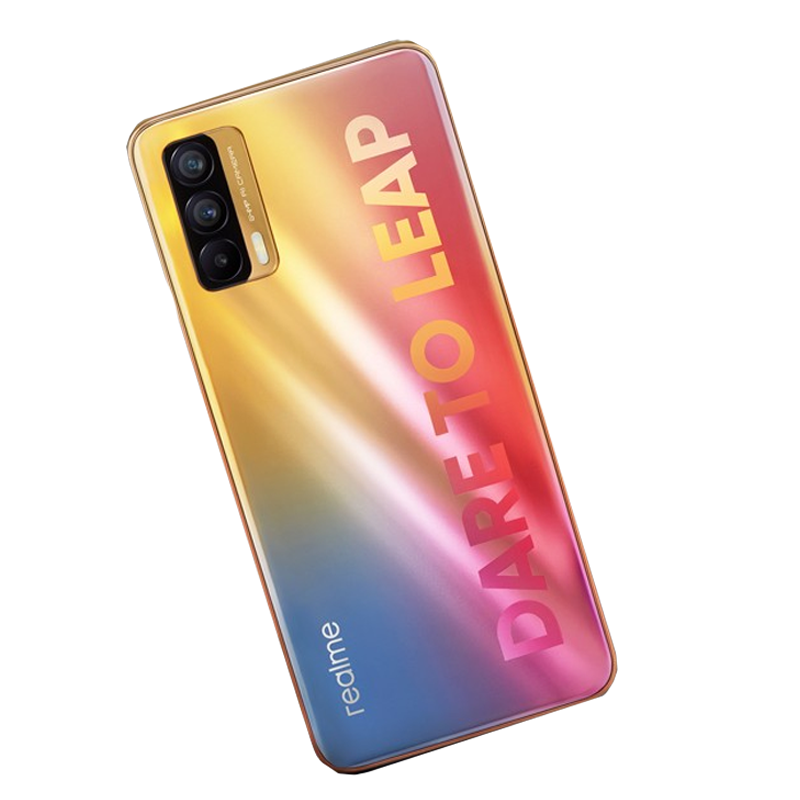 真我 锦鲤背板 手机