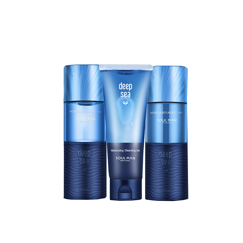 极男 补水保湿男士护肤套装