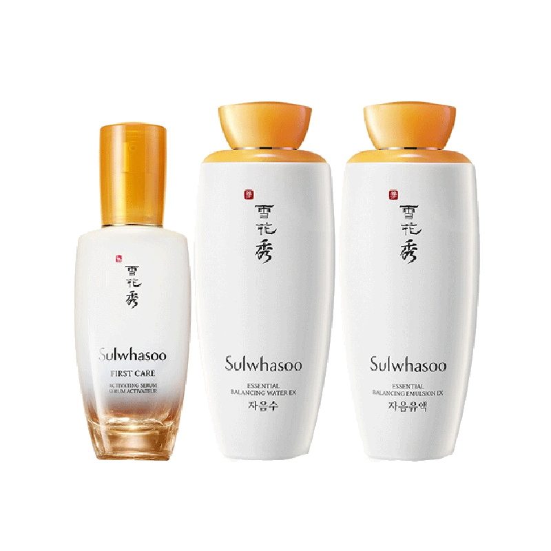 雪花秀 润颜保湿护肤套装