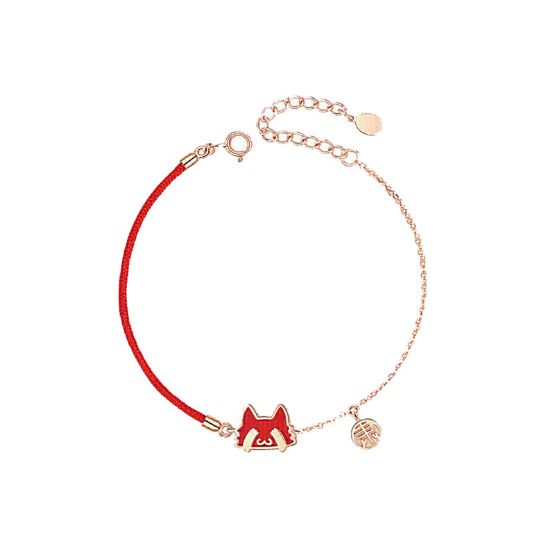 卡蒂罗 珐琅猫咪 手链