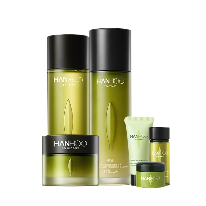 韩后 茶酵A醇弹嫩修护明星套装