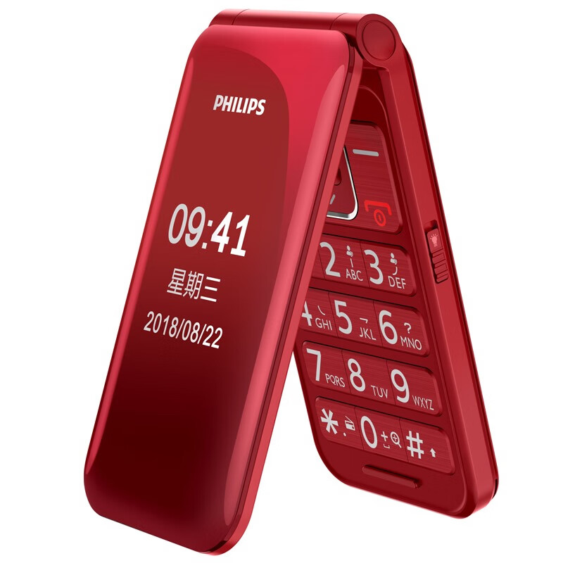 飞利浦 翻盖老人手机