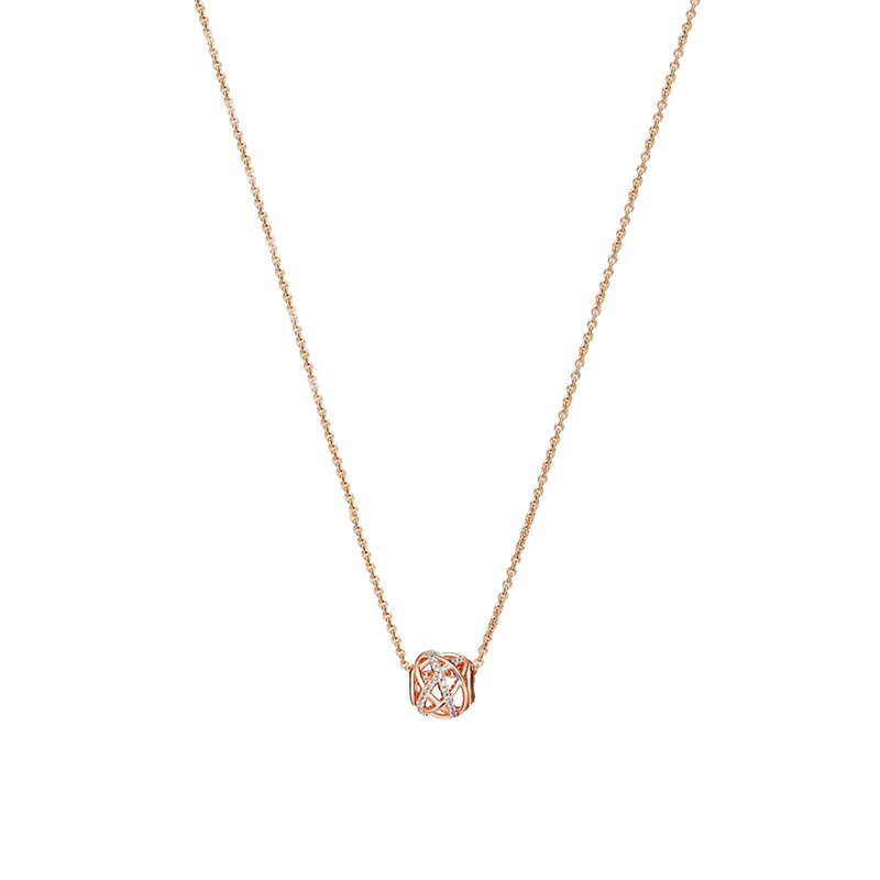 潘多拉 镂空银河项链