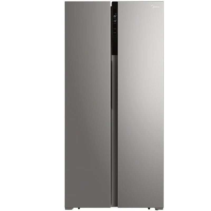 美的净味保鲜对开门冰箱