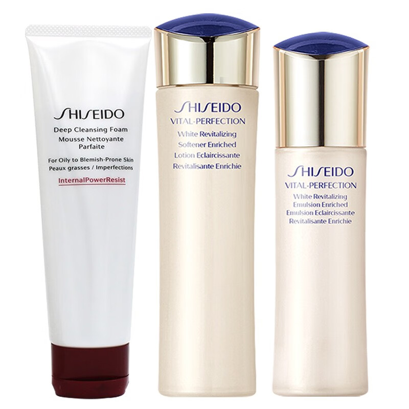 资生堂 柔滑清润护肤套装