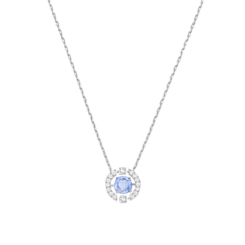 施华洛世奇 悬浮水晶 项链