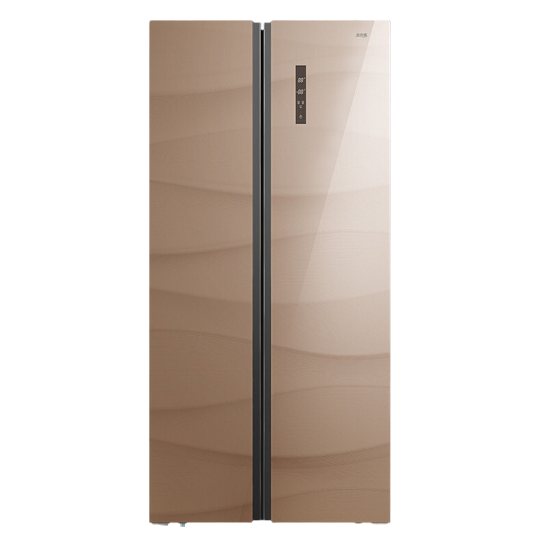 美菱 彩晶玻璃面板冰箱