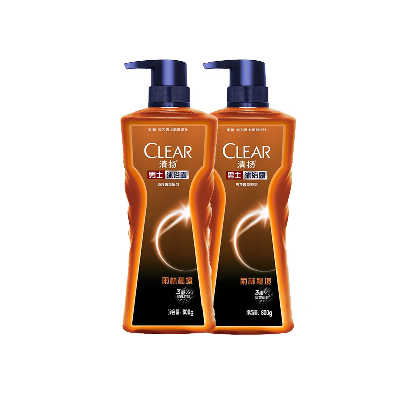 清扬 抑制油脂清爽沐浴露