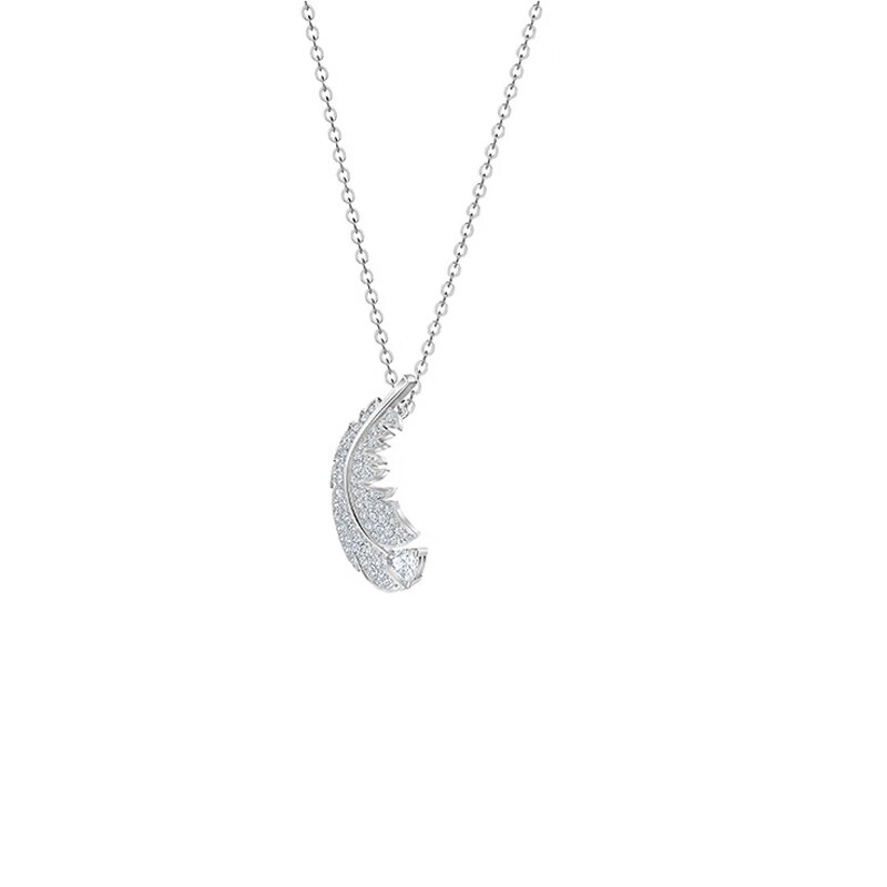 施华洛世奇 镀白金色 项链