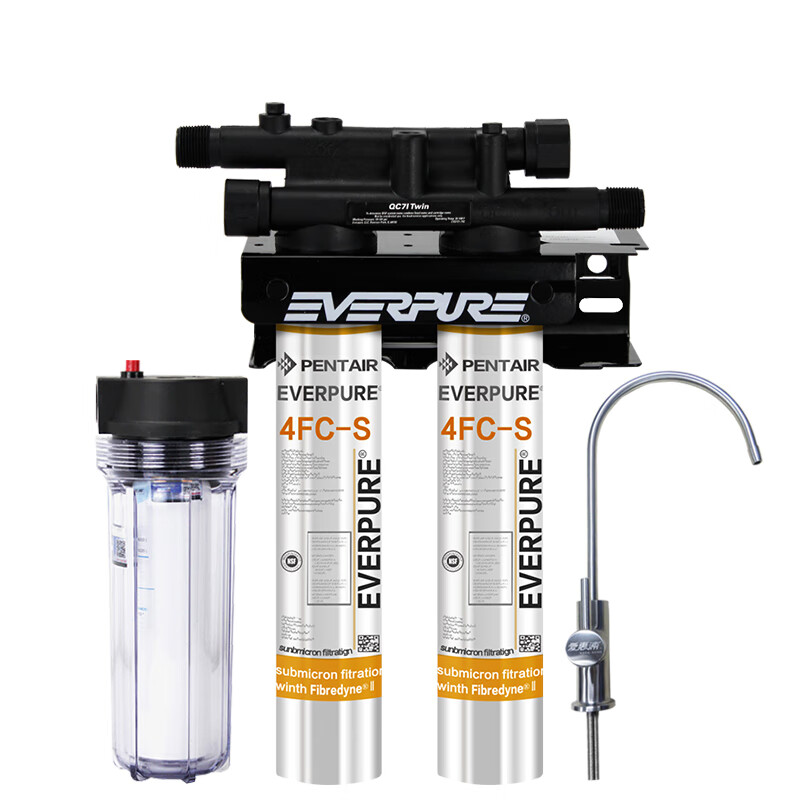 爱惠浦 双联大流量过滤 净水器