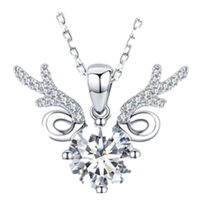 蒂梵思町 一鹿有你莫桑石项链