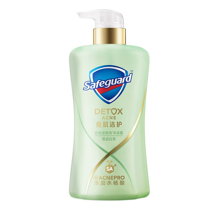 舒肤佳痘肌洁护白茶沐浴露