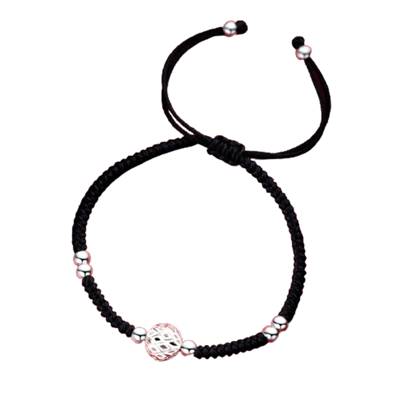 花影同心铃铛手链