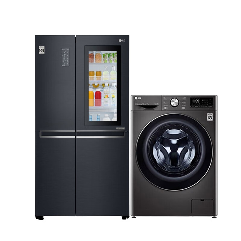 LG 洗烘一体冰箱洗衣机套装
