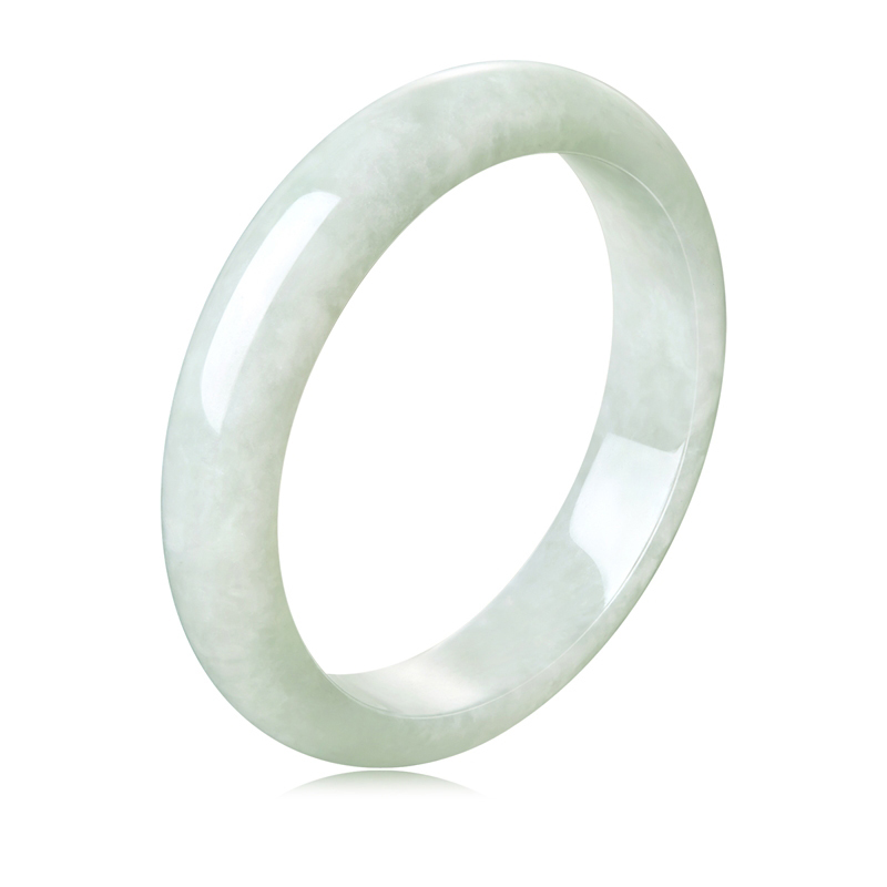 周大福 温润儒雅翡翠手镯