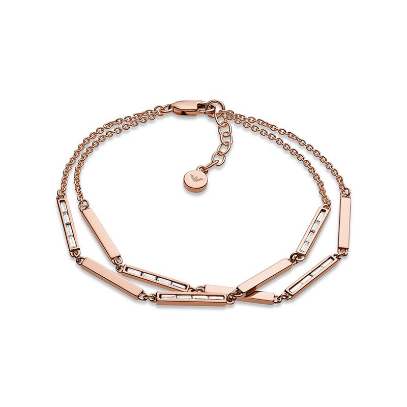 阿玛尼 经典双层手链