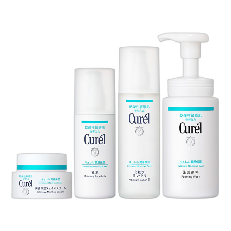 珂润 洁颜柔和护肤套装