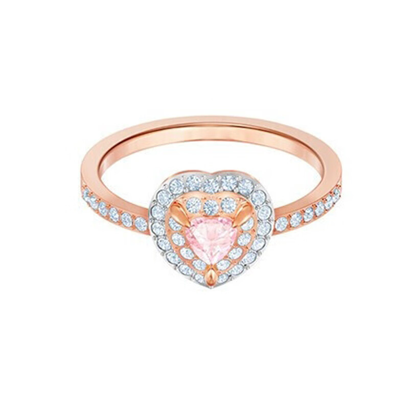 施华洛世奇 玫瑰金色调戒指