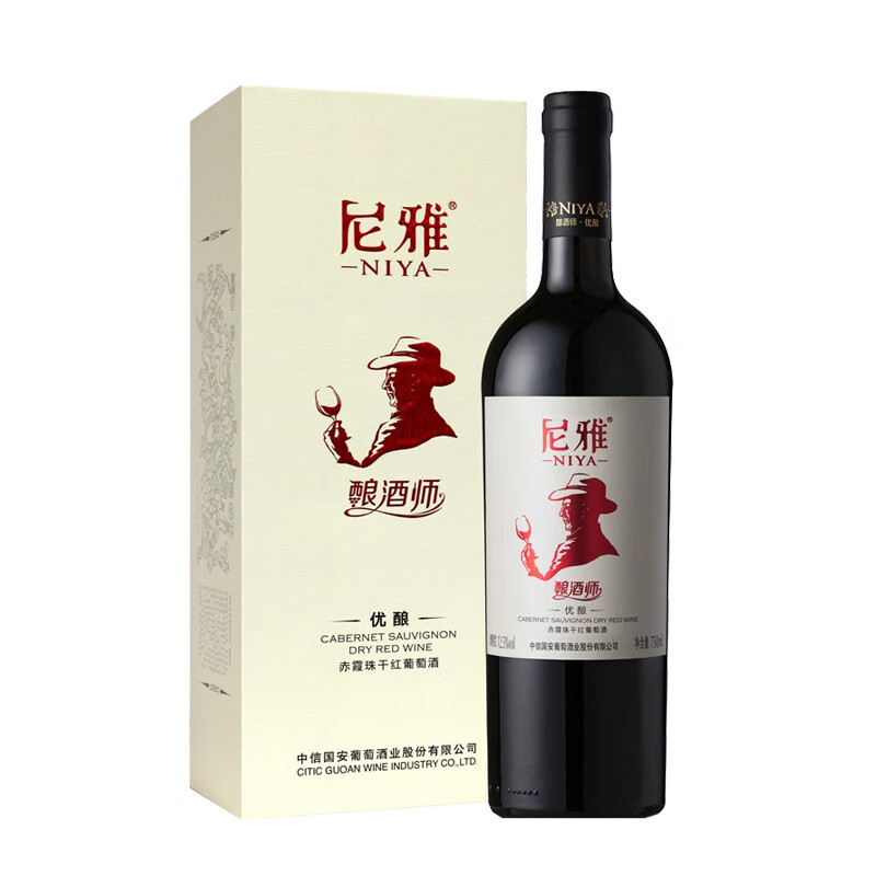 尼雅 优酿级干红葡萄酒