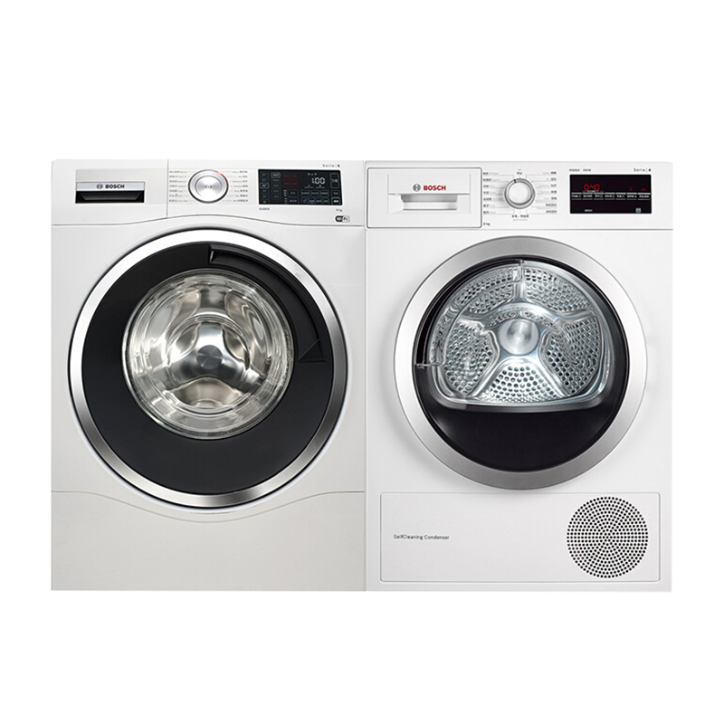 博世 远程智控静音洗烘套装