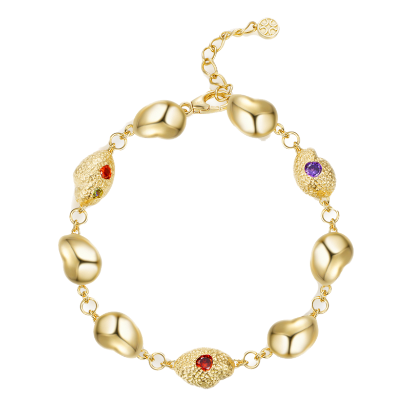 orange cube雨滴手链