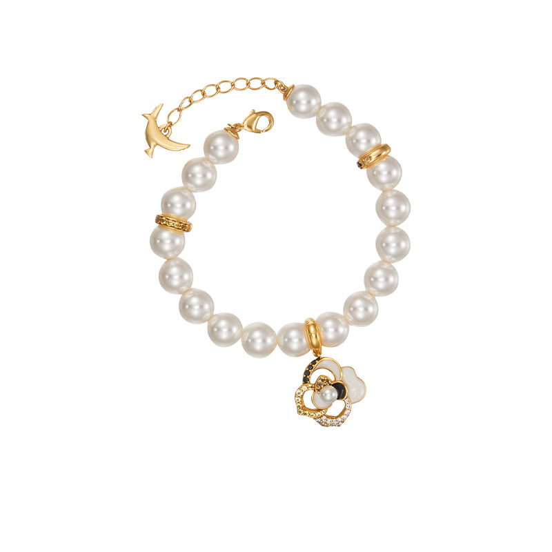 翡拉拉山茶花简约手链