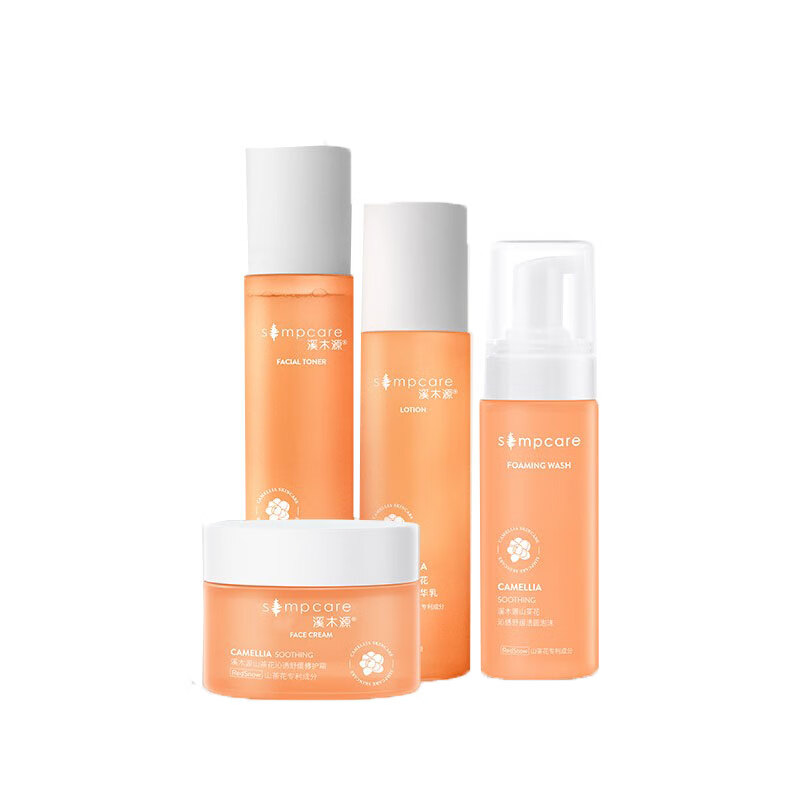 溪木源山茶花沁透舒缓护肤套装