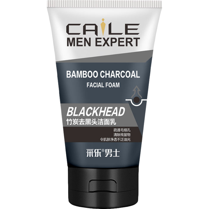 采乐 竹炭甘油洁面乳