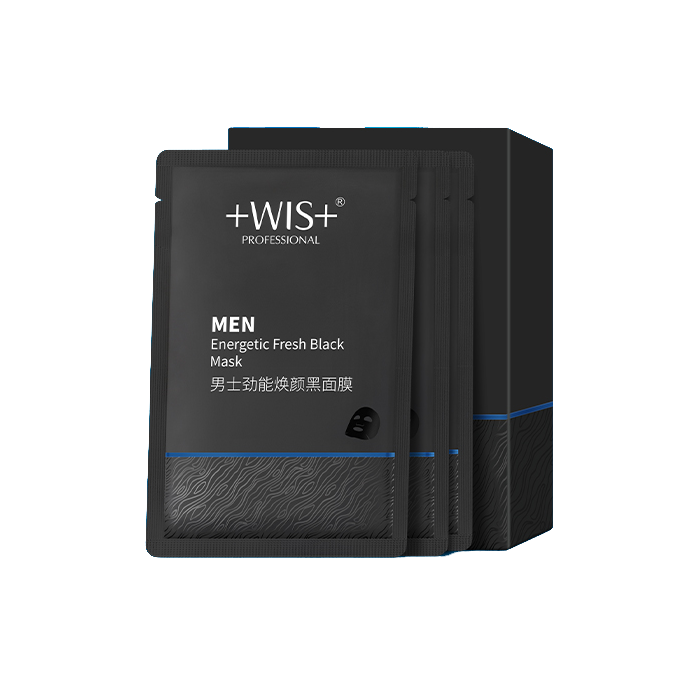 WIS 男士劲能焕颜黑面膜