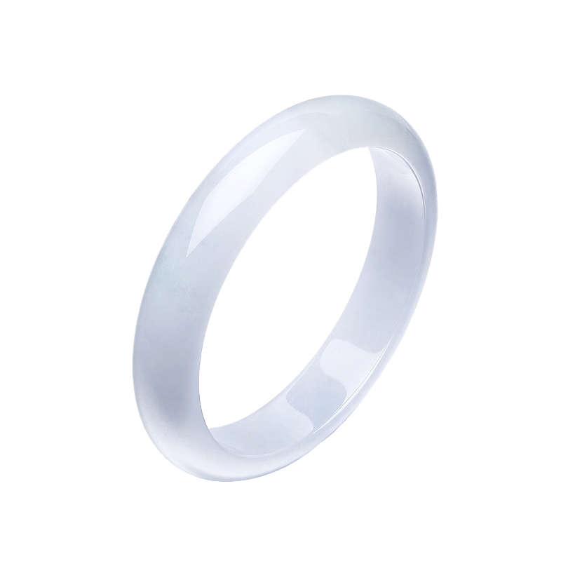 周大福 温润典雅翡翠手镯