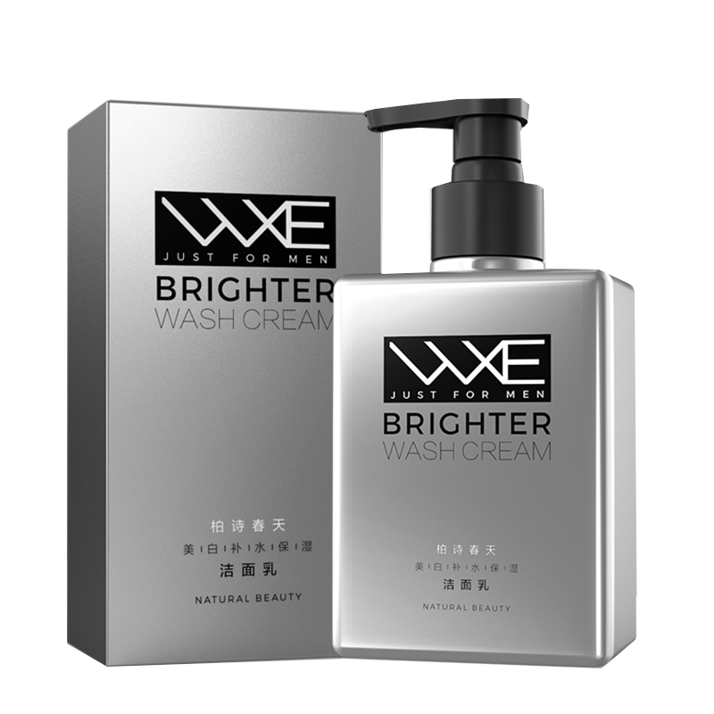 WXE 男士美白洗面奶