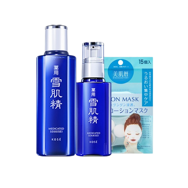 雪肌精 保湿水乳雪肌护肤套装