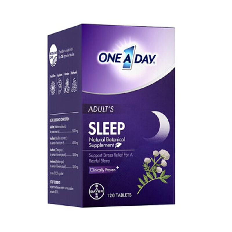 拜耳 复合植物睡眠片