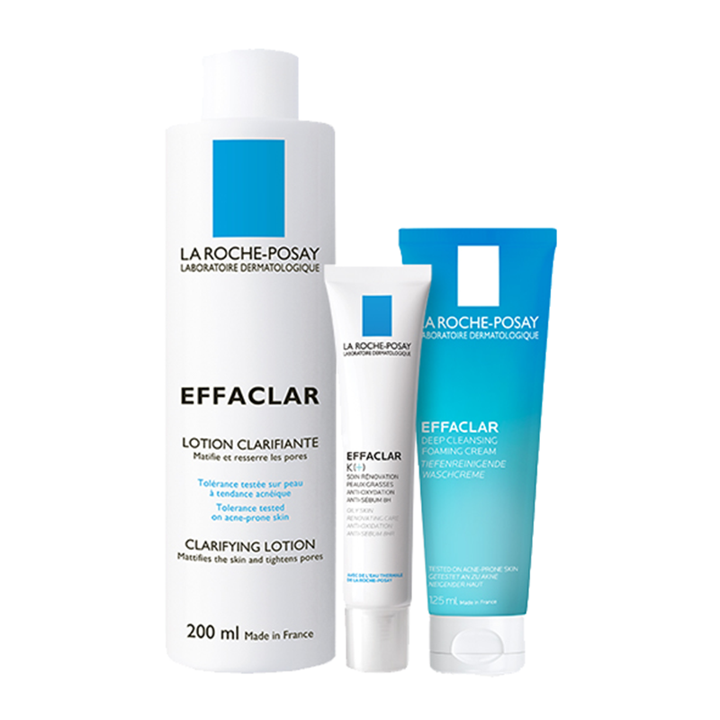 理肤泉 清痘净肤套装