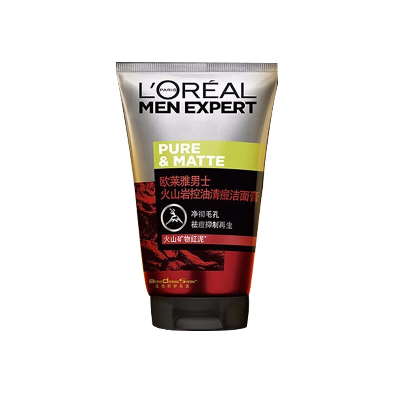 欧莱雅 控油清痘男士洁面乳